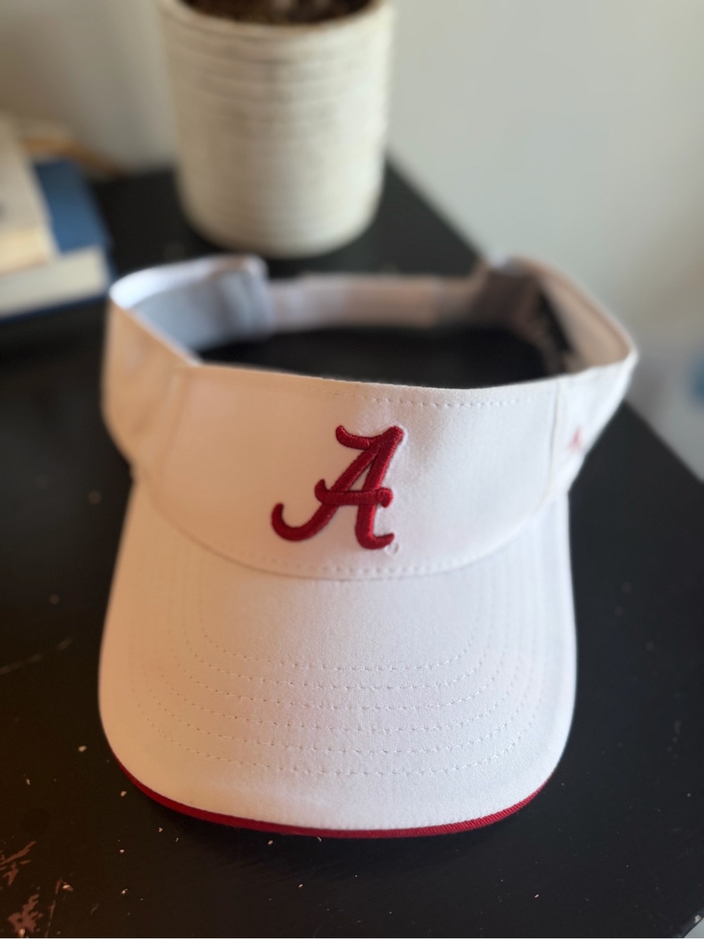 Alabama White Men’s Visor
